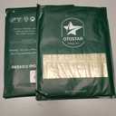 2 x OTOSTAR Linen Throw Pillow Cover Set of 1 Decorative Square Pillowcases Cushion Covers 16x16 Inch for Home Decor Sofa Bedroom Car 40 x 40CM Sage Green