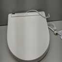 TOTO WASHLET C5 Electronic Bidet Toilet Seat with PREMIST and EWATER+ Wand Cleaning, Elongated, Cotton White - SW3084#01