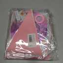 Birthday Decorations,Pink Happy Birthday Banner with Fairy lights,Pennant Banner,Honeycomb Balls and Star Hanging Swirls Streamer Happy Birthday Party Decorations for Women Men Boys Girls