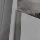 Zenna Home Over The Toilet Storage Cabinet, Wooden Bathroom Storage Organizer with Glass Doors and 3 Shelves, Bathroom Space Saver that Fits Above Toilet, White