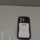 Lanhiem Magnetic for iPhone 16 Pro Case, IP68 Waterproof Dustproof Case, [Compatible with Magsafe] [Built-in Screen Protector] Full Body Heavy Duty Rugged Phone Cover 6.3 inch, Black/Clear