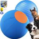 Happypaw 3.0 2026 Upgrade 18'' Herding Ball for Dogs Enhanced Chew Resistance & Heavy-Duty Material, Dog Toy Agility Equipment for Australian Shepherds,Collies, Includes 5 Repair Patches