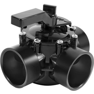 3 Way Pool Valve 2 Inch Replacement for Pentair 263028 Three Port Diverter Valve, Works with 2&2.5 Pipes, Used for Pools and Spas, Works with Heaters, Chemical Dispensers, and Salt Generators