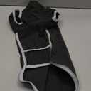 Fleece Dog Sweater with Turtleneck, Cozy Lightweight Pullover Dogs - Stretchy Soft Thermal Wear for Puppy Small Medium Large Breeds Dark Grey, M