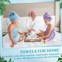 Mixweer 16 Pieces Bath Towels Set Quick Dry Towel Set for Bathroom Included 4 Bath Towels 4 Hand Towel and 8 Washcloths Absorbent Bathing Coral Velvet Washcloth for Shower Spa Hotel (Macaron Color)