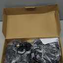 Landscape Lighting Outdoor IP66 Waterproof, 12W 3000K 1400LM LED Landscape Lights Spotlight, Plug in Garden Spot Lights with 6.6FT Cord and On/OFF Switch for Yard, Pathway, Plant, Tree, Flag, 4 Pack (3000K Warm White)