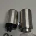 LCF 360 Rotating Stainless-Steel Faucet Water Filter - High Flow, Mineral-Enhanced Tap Water Filter, Reduces Chlorine, Heavy Metals and Bad Taste, Easy Install, 320 Gallons, Kitchen Sink Ideal