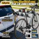 4 Bike Rack Hitch Mount, 240 lbs Heavy Duty Bicycle Carrier for Car