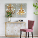 A&B Home 25" x 37" Set of Two Bundle of 7 Pink Blush Velvet Armless Dining Chairs With Gold Nail Head Trim