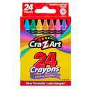 Cra-Z-Art 24ct Crayons Pack, Perfect Back to School Essential, Art Supplies for Coloring Fun, Ages 3 and Up