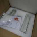 Epinl Vanity Light Modern Crystal Bathroom 3000k Light Fixtures Wall Sconce Over Mirror Led Lighting Makeup Table Clear Glass Shade Wall Mount Bath Light