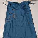 Aoulaydo Women's Spaghetti Straps V Neck Satin Camisole Cowl Neck Cami Tank Top Silk Camisole Sleeveless Blouses, Size XL