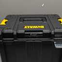 DEWALT TSTAK Tool Box, Extra Large Design, Removable Tray for Easy Access to Tools, Water and Debris Resistant (DWST17806)