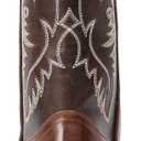 IUV Cowboy Boots For Men Square Toe Western Boot Durable Retro Classic Embroidered Pull On Boot Slip Resistant Country Boots, 12