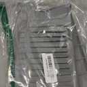 24"Longer Silicone Faucet Mat For Kitchen Sink Splash Guard -7 Slope Snap Lock- Sink Faucet Mat Splash Guard Kitchen Sink Area Silicone Sink Water Splash Guard Behind Faucet (Gray, 24"x5.5")