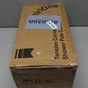 SEIRIONE Corner Shower Caddy Tension Pole, Quick Setup, Rust-Free Bathroom Shower Organizer Corner for Bathtub Shampoo Storage, 4-Tier Adjustable Shelf, Drill Free, Fits 34 to 116 Inch Height, Silver