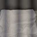 MIYE Pleated Waffle Weave Bed Skirt, Tailored Dust Ruffle 14 Inch Drop Easy Fit, Machine Washable,No Split Corners (White, Queen - 14" Drop)