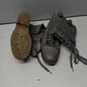 DREAM PAIRS Women's Mission Drivers Boots (9, Grey)