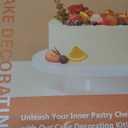 Kootek 71PCs Cake Decorating Kit, Baking Supplies Tools - Includes Cake Stand Turntable, 12 Icing Piping Tips Set, 2 Frosting Spatulas, 3 Scrapers, 50+2 Piping Bags, Coupler, Video Tutorial, Booklet (White)