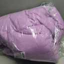 Basic Beyond Queen Comforter Set - Reversible Purple/Lilac Comforter (88"x92") and 2 Pillow Shams (20"x26"+2") for All Seasons