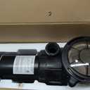 VIVOHOME 2.0 HP Above Ground Swimming Pool Pump Dual Speed 1.5" & 1.25'' Inlet/Outlet 115V Energy Saving w/Strainer Basket