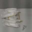 Asidrama 10 Pack 5 Inch(128mm) Brushed Brass Kitchen Cabinet Handles, Cabinet Pulls Kitchen Cabinet Hardware for Cupboard Drawer Pulls