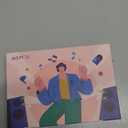 AGPTEK 64GB MP3 Player with Bluetooth, M3 2.4 inch Music Player with Speaker and FM Radio, Touch Buttons, Supports Up to 128GB(Blue)