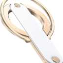 GripMate 2nd Gen for Magsafe Phone Grip for iPhone - Strong Dual-Sided Magnetic Phone Ring Holder - Detachable, Comfortable Finger Loop Stand for iPhone 17 Pro Max 16 15/14/13/12 Series (Gold)