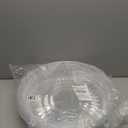 Restaurantware-LIDS ONLY: Foil Lux Round Lids For 16 Inch Food Trays, 10 Dome Shape Clear Covers - Catering Trays Sold Separately, Disposable, Clear Plastic Container Covers, Heavy-Duty, For Parties, Pack of 10