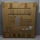 Cumbor 29.7-46" Baby Gate for Stairs, Mom's Choice Awards Winner-Auto Close Dog Gate for The House, Gifts for Mom, Easy Install Pressure Mounted Pet Gates for Doorways, Black