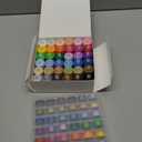 72Pcs 36 Colors Prewound Metal Bobbins and Thread Spools for Hand & Machine Sewing, Emergency and Travel, DIY and Home, 36 Colors Polyester Thread Spools