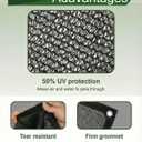 vensovo 50% Sunblock Shade Cloth Net Black Resistant - 6x12 Ft Garden Shade Mesh for Plant Cover, Greenhouse, Chicken Coop, Kennels, Tomatoes Plants