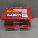 2 x TWIZZLERS Twists Strawberry Flavored Licorice Style, Chewy Holiday Candy Tub, 5 lb (EXP 11/18/26)