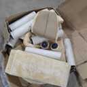 TRIXIE Elsa Senior Cat Tower with Scratching Posts, Hammock, Stairs, Top Platform Bed, Dangling Pom-Pom Beige