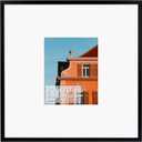 Rempry 20x20 Floating Picture Frame, Display Pictures 8x10 with Mat or 20x20 Without Mat, Signature Picture Frame - Streamline Collection, Black, 1 Pack