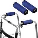 2 Pack Walker Handle Cushions Walker Grip Covers Pads Walker Padded Hand Grip Covers for Rolling Wheelchair Walker Elderly Grippers Rollator Handle