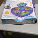 Dinosaur Sit and Spin Toy for Toddlers 1-3 3-5 360Spinning Toys Birthday Gift for Girls Boys, Stress Relief Exercise Toys Sit n Spin Toys for 2-4 Toddlers with LED & Music Early Development Toy