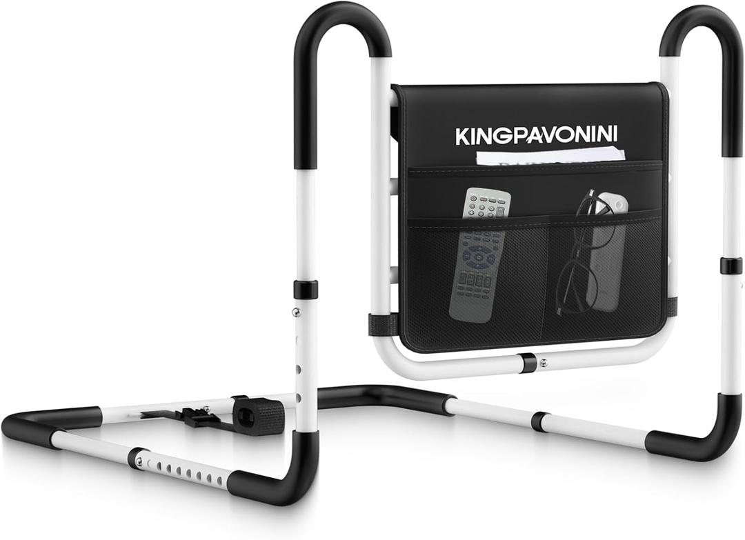 KingPavonini Bed Rails for Elderly Adults Safety, 400LB Support, Model BL07, Large