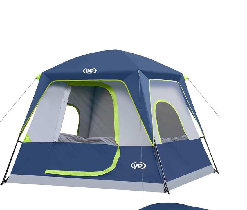 Unp 4 Person Pvc Sport Weather Tent 8ft x 7ft x 72in (UNP-8772-PVC)