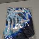 Morph Skeleton Costume Women, Skeleton Jumpsuit Womens, Halloween Costume Adult Women (Large, Blue)