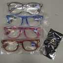 CCVOO Reading Glasses for Women/Men, Eyeglasses, Blue Light Readers for Women/Men, Computer Eye Glasses, Cheaters +0.75