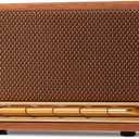 Edifier MP230 Portable Bluetooth Speaker, Wireless Speaker with Stereo Sound for Home & Outdoor Travel, 9h Playtime, Supports AUX, USB-C, TF Card, 20W RMS - Classic Wooden