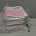 (35-Pack) Pink 8x8 Inch Disposable Aluminum Pans with Plastic Lids,Stickers and Cake Spoons,Square Cake Pans for Parties,Baking Trays,Foil Pans for Holiday Cooking, Parties Meal Prep, Storage