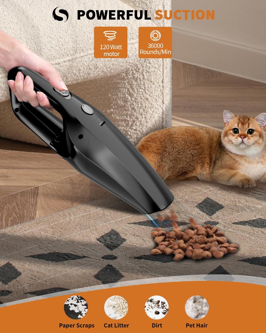 Handheld Vacuum Cordless, Mini Car Vacuums