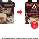 Atkins Mocha Latte Iced Coffee Flavored Protein Shake, High Protein, Low Glycemic, Low Carb and Low Sugar Shakes, Keto-Friendly, 12 Pack (EXP 01/15/27)