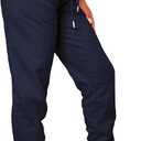 Waitfairy Sweatpants Women - Joggers for Women High Waist Baggy Sweat Pants for Womens Joggers with Pockets (X-Large, Navy Blue)