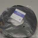 Black Rubber Weather Stripping Door Seal Strip, D Shape Door Weather Seal Strip, Self-Adhesive Soundproofing Frame Insulation Tape for Doors Frame/Window Seal,Blocks Cold Drafts Noise (23 feet)