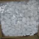 FANTIAN 40 lbs White Stones for Garden, 1-2 Inch Decorative Polished White River Rocks for Plants Landscaping Vase Aquarium and Backyard Rocks