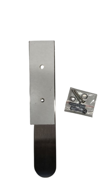 Bathroom Towel Bar, Wall Mounted, Modern Design Brush Nickel 9 Inch