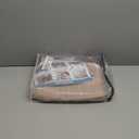 Eclipse Basel Dot Draft Stopper Energy Saving 100% Blackout Grommet Top Curtain Panel - 50x84 - Blush